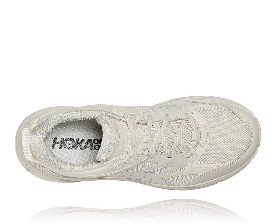 Hoka Australia One One Clifton L - Mens Running Shoes White - ULPIY-1489